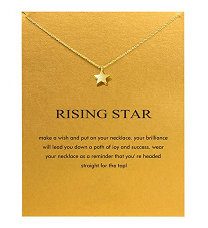 Baydurcan Friendship Anchor Butterfly Good Luck Elephant Necklace for Women - style: Rising star