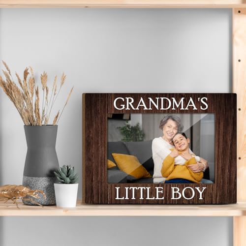 Grandmother Gifts Wooden Picture Frame for Desk - Grandchildren and New Baby Frame - First Time Grandma Gift 4x6 - Jk0256 - color: XK15