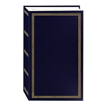 Pioneer Photo Albums STC-504 Navy Blue Photo Album, 504 Pockets 4"x6", 1 Count (Pack of 1) - color: Navy Blue, size: Pack of 1