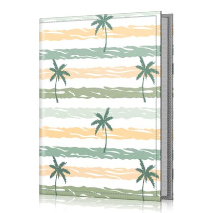 Fintie Photo Album 4x6 Photos - 52 Pockets Small Wallet Albums For Family | Vegan Leather Cover, 4X6 Picture Keepsakes, Family/Wedding/Travel Memory Book, Baby/Kids/Boys/Girls Gift, Palms - color: Palms