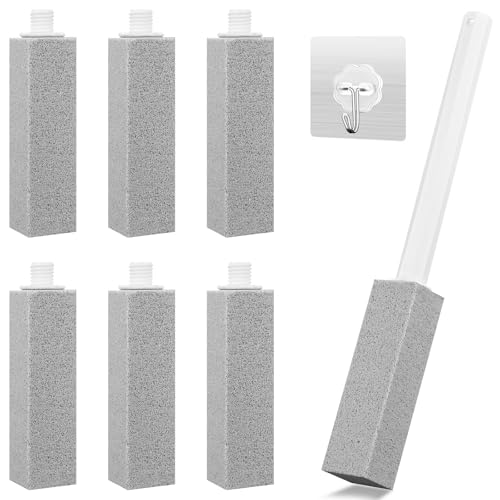 6Pcs Toilet Cleaning Pumice, Cleaning Pumice with Handle