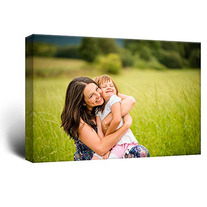 wall26 Custom Canvas Wall Art, Personalized Photo to Canvas - 24"x36" - color: Canvas Wrap, size: 36"L x 24"W