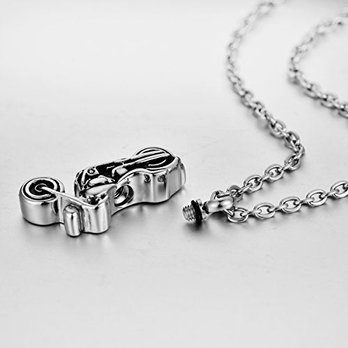 Motorcycle Cremation Jewelry Ashes Pendant Urn Necklace Memorial Keepsake - style: Necklace-motorcycle1