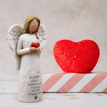 AUKEST Guardian Angel Statue, Angel Gifts for Women, Angel Figurines