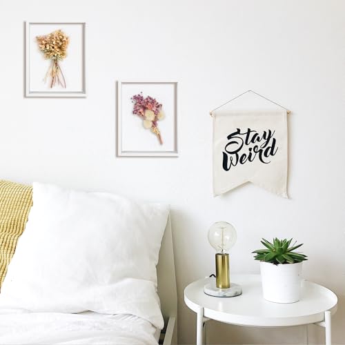 2 Pack 8 x 10 Floating Picture Frame 3d Farme Wooden Shadow Box Frames for Dried Flower Plant Specimen DIY Artwork Display Frame for Tabletop Decor