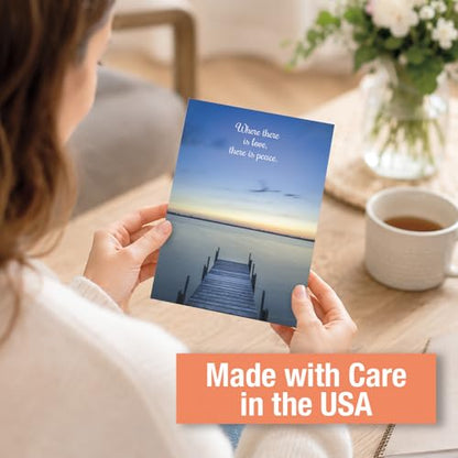Current Condolences Greeting Cards | Mega Sympathy, 40 Count, 20 Designs, 5" x 7" Folded, Envelopes Included, Holiday, Value Pack - style: Mega 2