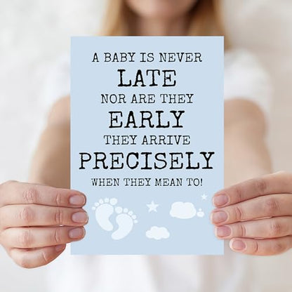 IDU New Baby Card, Baby Shower Card, Pregnancy Encouragement Cards, Newborn Congratulations Cards Gifts for Expecting Mom Parents Friend Sister Daughter - style: ZN396