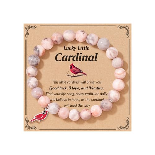 Sympathy Memorial Gift for Loss of Loved One in Heaven, Cardinal Ornament Gifts for Women - style: Lucky Cardinal