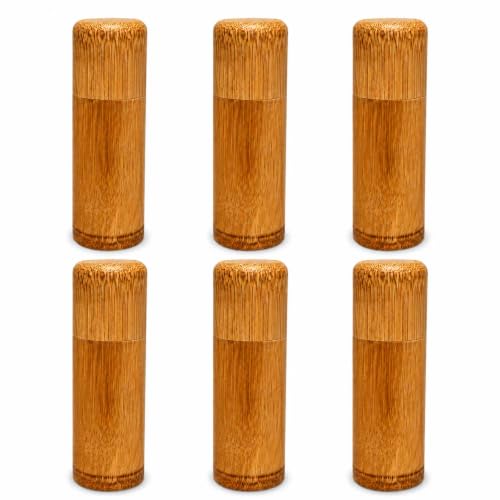 Mainely Urns Biodegradable Bamboo Scattering Tube (6pck Small) - size: 6pck Small