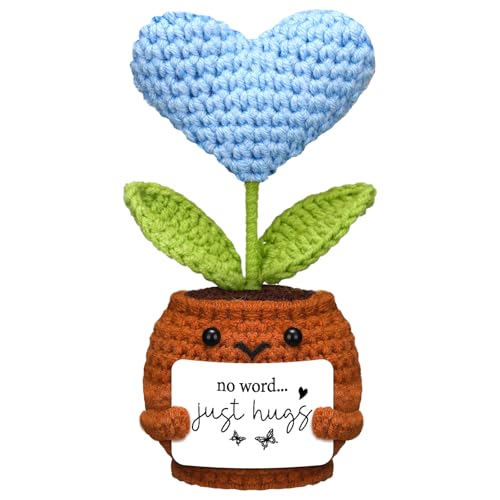 Janinka Sympathy Gift Loss of Loved One,Navy Blue Heart,Just Hug - color: Navy Blue Heart, style: Just Hug