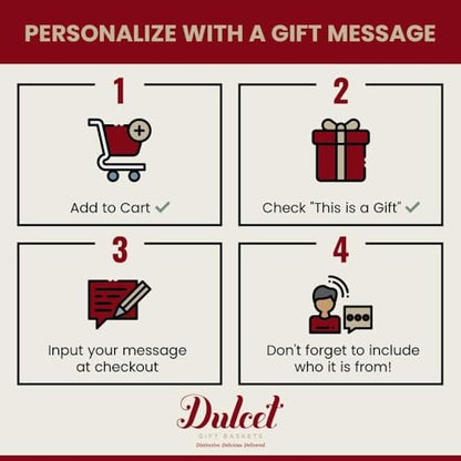 Thinking Of You Gift Basket For Men Thinking Of You Gift Baskets, Gourmet Cookies Gift Baskets For Women, Men, Dad, Mom, Grandparents, and Friends By Dulcet Gift Baskets - color: Thinking of You