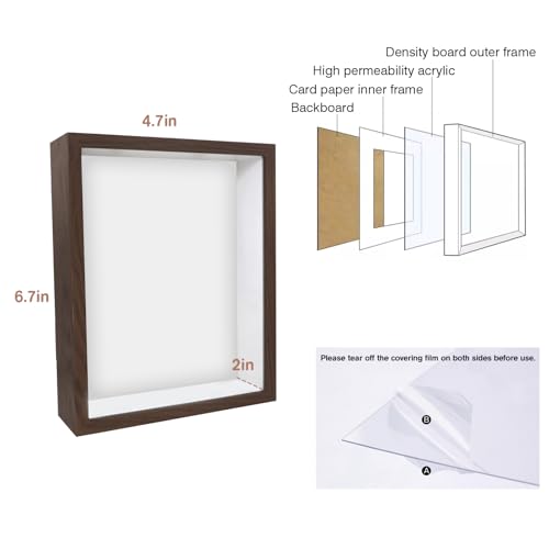 Personalization Memorial Photo Frame with Glass Keepsake Jar，Perfect for Preserving Loved One’s Hair & Memories，Sympathy Bereavement Gift - Holds 4x6 inch pictures (style1) - color: style1