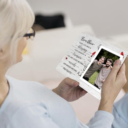 SteadStyle Brother Memorial Gifts, Memorial Picture Frames 8x10 In - style: Brother
