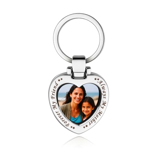 Unique Engraved Photo Frame for Women Men - color: Silver3