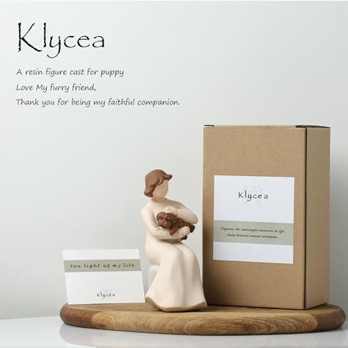Dog Memorial Gifts for Loss of Dog Mom Gifts for Women Dog Sympathy Gifts Christmas for Mom Dog Statue Passing Away Gifts for Grandma Birthday Gifts Mom Figurines Dog Bereavement Gifts for Dog Lovers