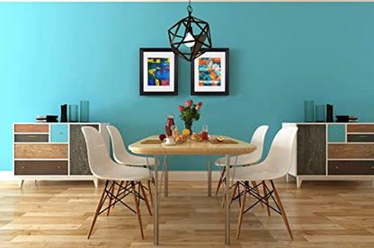 8x10 Picture Frames Black, Display Picture 5x7 with Mat, Wooden Photo Frame for Table Top and Wall Mounting, 2 Pack - color: Black, size: 8x10-2P