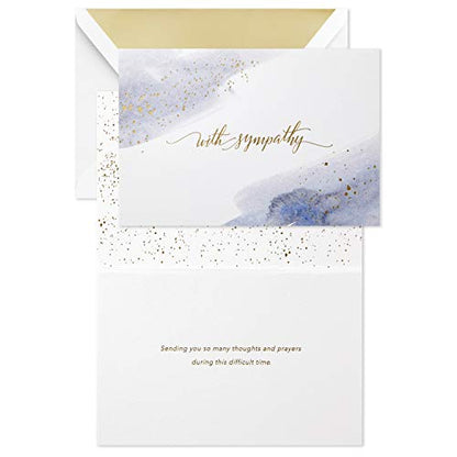 Hallmark Signature Sympathy Card (Many Thoughts and Prayers) - color: Spirit Lives On