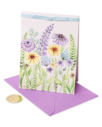 Papyrus Blank Card - Designed by Bella Pilar (Wildflowers) - color: Wildflowers