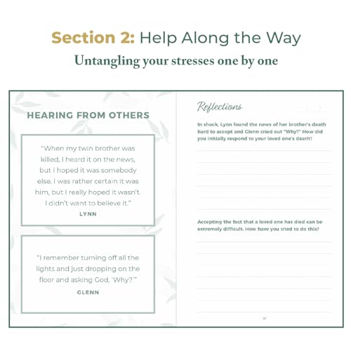 Reflections: A Guided Journal by GriefShare – A Faith-Based Journal to Process Grief, Reflect on Loss, and Find Healing Through Scripture, Prayer, and Guided Prompts for Emotional and Spiritual Support