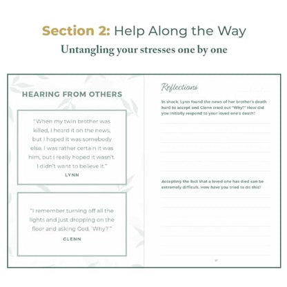 Reflections: A Guided Journal by GriefShare – A Faith-Based Journal to Process Grief, Reflect on Loss, and Find Healing Through Scripture, Prayer, and Guided Prompts for Emotional and Spiritual Support