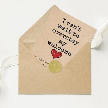 fancu Funny Housewarming Card Gifts for New Home | New Home Card for Friends,house warming card, Congrats on the New House Card, 5 X 7 Inches Envelope Sticker - color: ZC-020