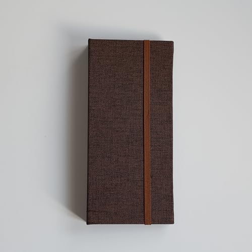 Photo Booth Photo Album - For Wedding or Party - Side Slide In 2X6 Picture Holder – Guest Book & Memory Keepsake – Linen Hard Cover With Band Keeps Photobooth Picture Prints Safe (ESPRESSO BROWN) - color: ESPRESSO BROWN