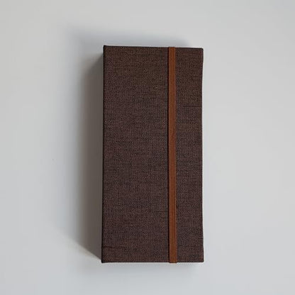 Photo Booth Photo Album - For Wedding or Party - Side Slide In 2X6 Picture Holder – Guest Book & Memory Keepsake – Linen Hard Cover With Band Keeps Photobooth Picture Prints Safe (ESPRESSO BROWN) - color: ESPRESSO BROWN