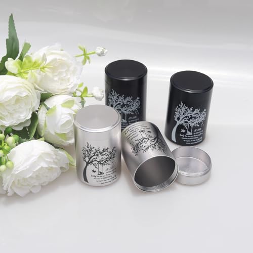 3 Inches Small Urns for Human Ashes Set of 8 Mini Urns for Sharing Small Keepsake Urns Memorial Ashes Holder-Family Tree - size: Set of 8-bird tree
