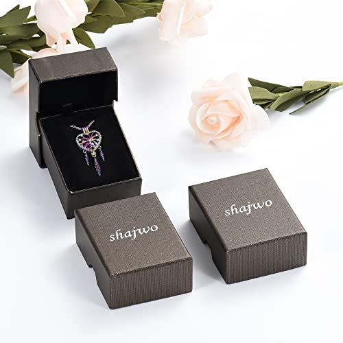 shajwo Dream Catcher Urn Necklace for Ashes - color: Rainbow-full