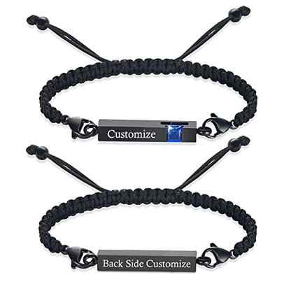 XSMZB Urn Bracelet for Ashes Stainless Steel Crystal Cube Cremation Bangle Locket Memorial Ashes Holder Keepsake for Women Men - color: Customize