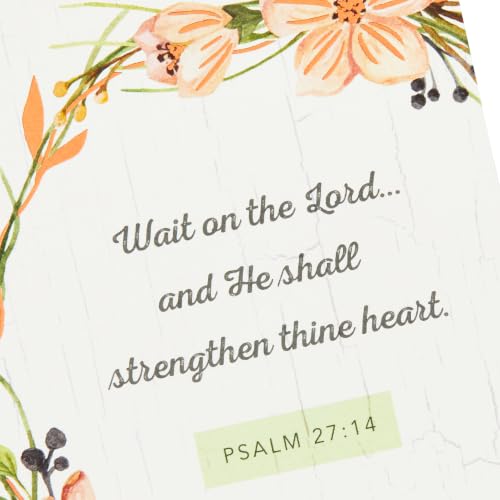 Hallmark DaySpring Assorted Religious Sympathy Cards, 12-Pack (Flowers)