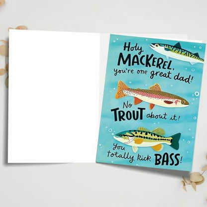 Funny Dad Birthday Card from Daughter Son - color: BK-127