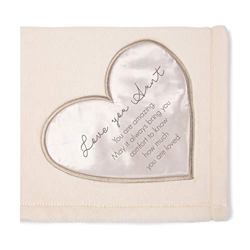Pavilion Gift Company 19505 Comfort Blanket - Love You Aunt Thick Warm 320 GSM Royal Plush Throw Blanket - style: Love you Aunt