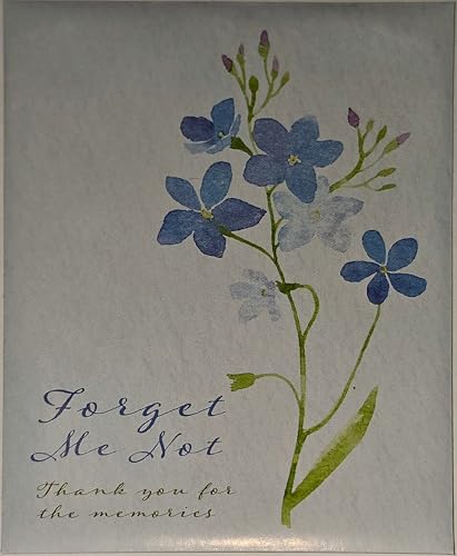 Forget Me Not Seeds for Planting (300mg) – Made in USA, Thank You for the Memories Memorial Gift Card Packet, Cynoglossum Amabile 'Firmament', Non-GMO | Made in USA, Thank You for the Memories Memorial Gift Card Packet, Cynoglossum Amabile 'Firmament', No