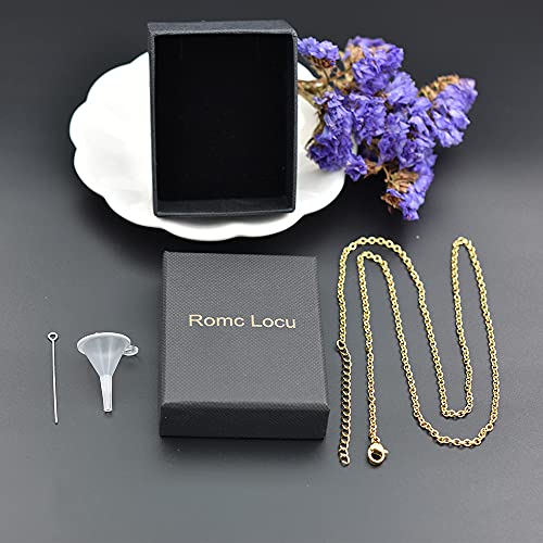 Fashion Pet Cremation Jewelry Stainess Steel Heart Keepsake Ashes Necklace Dog Cat Paw Memorial Urn Pendant - color: Gold-Feather-Dark Blue