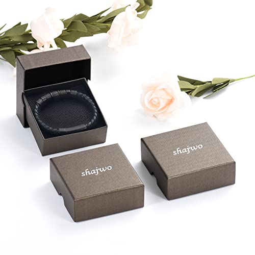 shajwo Cremation Urn Bracelet for Ashes Jewelry for Women Men Memorial Keepsake Cuff Bangle Leather Bracelet - color: Customize