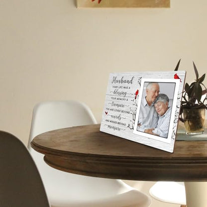 SteadStyle Memorial Gifts for Loss of Husband, Memorial Photo Frame 8x10 In - style: Husband