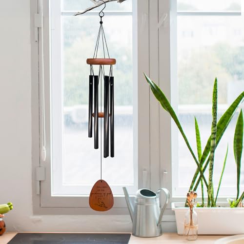 Religious Gifts for Women Wind Chimes, Faith Based Bird Wind Chimes for Outside, Christian Blble Verse Gift for Women Faith Men, Goodness of God Chime 26" Inches