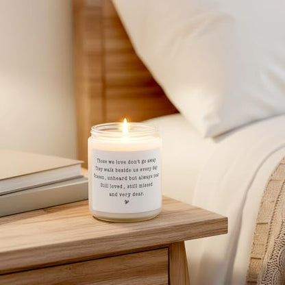 Sympathy Gifts for Loss of Loved One, Memorial Sympathy Candle | Grief Remembrance Candle7oz, Sympathy Condolences Bereavement Gift, Sorry for Your Loss Memorial Gifts for Loss of Loved one