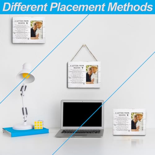 Picture Frame Wall Table Sympathy Gift Photo Frames Grandparents Memorial - color: Multicolour-0298