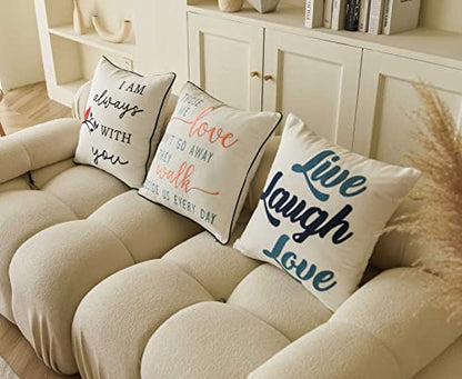Sympathy Throw Pillow Cover,Memorial Throw Pillow Cover 18 x 18 Inches Cover Only