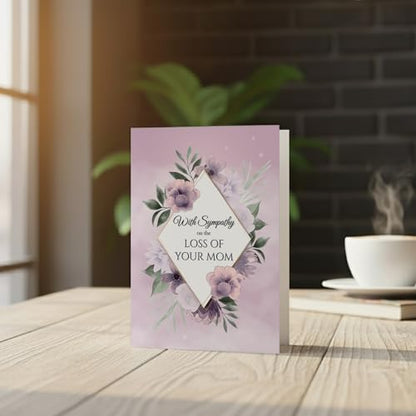 Sympathy Card for Loss of Mom or Mother with Printed Verse