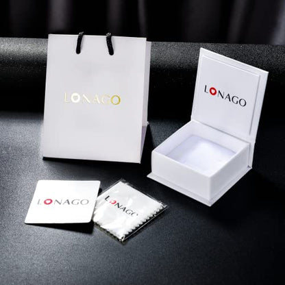LONAGO Cat Bracelet Sterling Silver Cat Chain Bracelet Gift for Women - color: Silver Cat