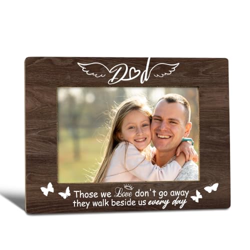 Dad Memorial Gifts Picture Frame, Sympathy Gift for loss of Loved One - color: dad day