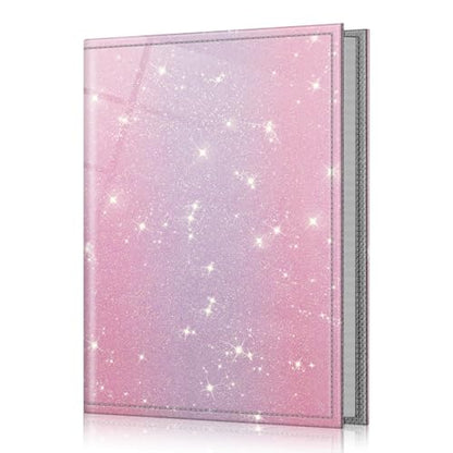 Fintie Photo Album 4x6 Photos - 52 Pockets Small Wallet Albums For Family | Vegan Leather Cover, 4X6 Picture Keepsakes, Family/Wedding/Travel Memory Book, Baby/Kids/Boys/Girls Gift, Fantacy Ombre - color: Fantacy Ombre