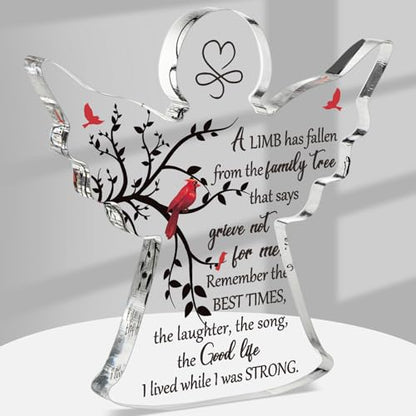 Jetec Sympathy Bereavement Gift in Memory of Loved One,Cute Cardinal - style: Cute Cardinal