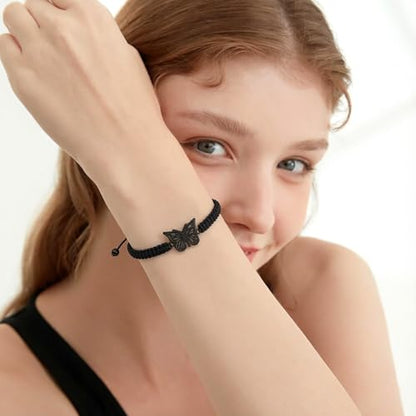 zeqingjw Butterfly Urn Bracelet for Ashes for Women Men - color: Customize