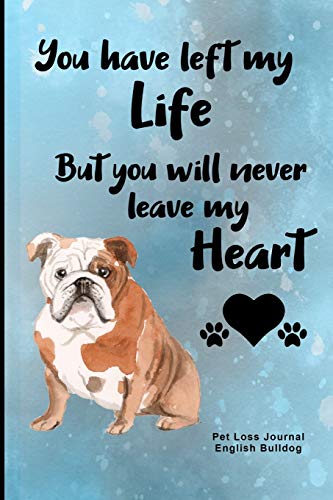 Pet Loss Journal English Bulldog: Guided Prompt Keepsake Workbook