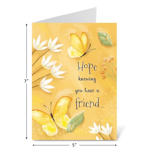Current Faith Impressions Thinking of You Cards Religious with Envelopes - Assortment of 8 Greeting Cards, 4 Designs, Large 5" x 7" Christian Thinking of You Cards - style: Faith Impressions
