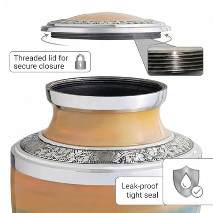 Surfing Cremation Urns for Men and Women Human Ashes - Adult Large Urn - size: Large
